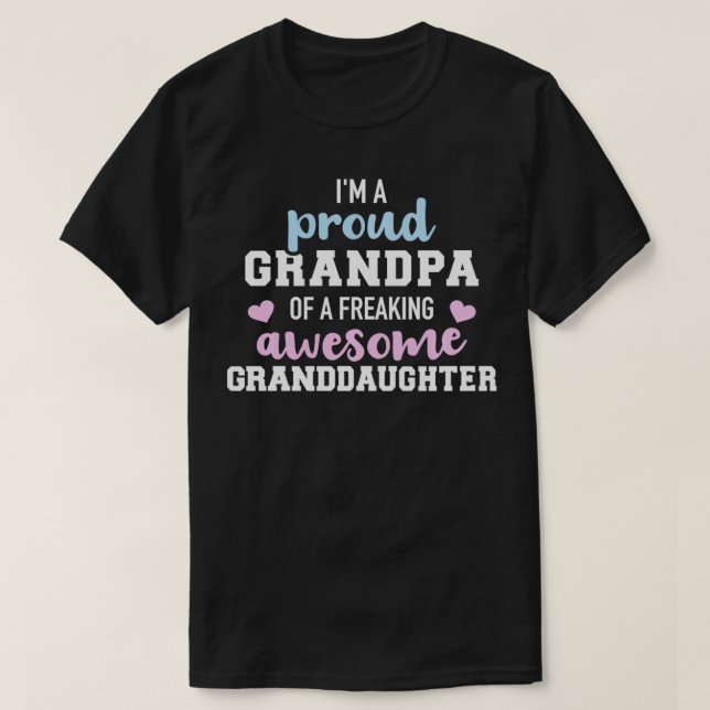 Proud Opa einer phantastischen Enkelin Pullover (Design vorne)