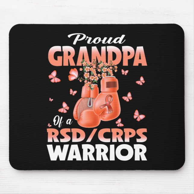 Proud Opa eines Rsd Crps Krieger Bewusstsein Boxi Mousepad (Vorne)
