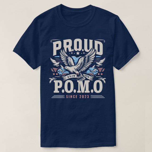 Proud P.O.M.O | Mental Out Exjw T-Shirt (Design vorne)