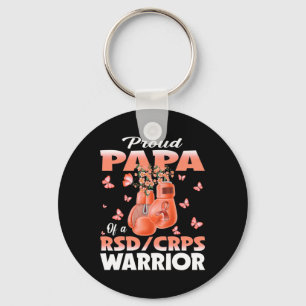 Proud Papa eines Rsd-Crps-Krieger-Sensibilisierung Schlüsselanhänger