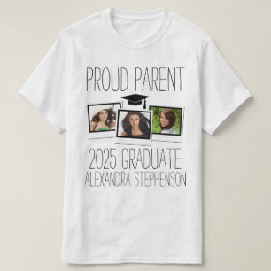 Proud Parent 2023 Graduate Abschluss Foto T-Shirt