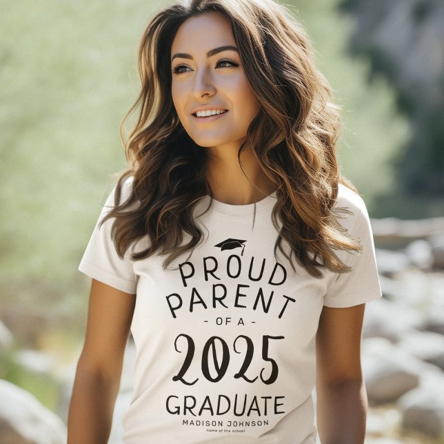 Proud Parent 2025 Graduate T-Shirt (Von Creator hochgeladen)