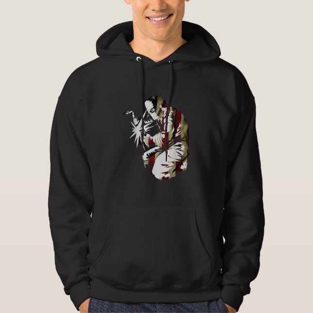 Proud Patriotic American Welder GIft Hoodie (Vorderseite)