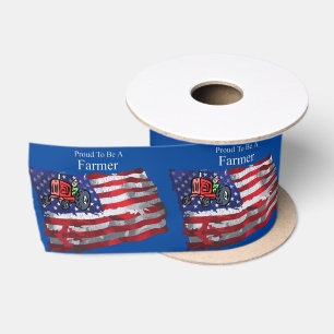 Proud Patriotic Bauer Flag Thunder_Cove Satinband