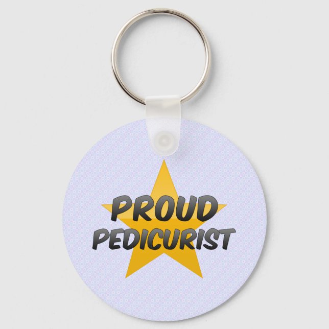 Proud Pedicurist Schlüsselanhänger (Vorderseite)