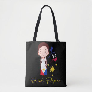 Proud Philippines Woman Filipina Pide Pinay Girl Tasche