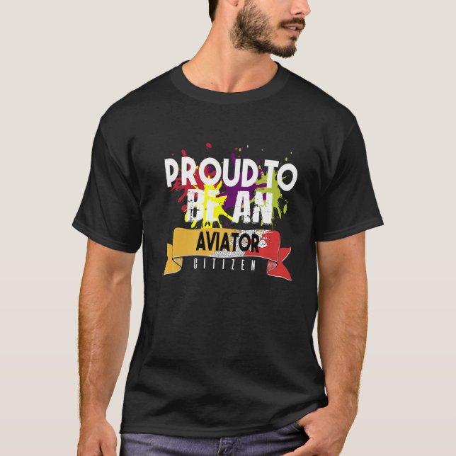 Proud-Pilot T-Shirt (Vorderseite)