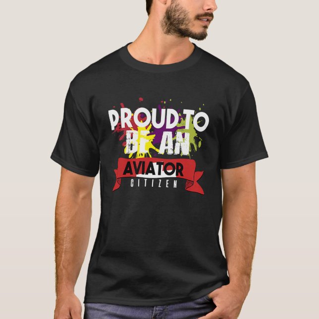 Proud-Pilot T-Shirt (Vorderseite)