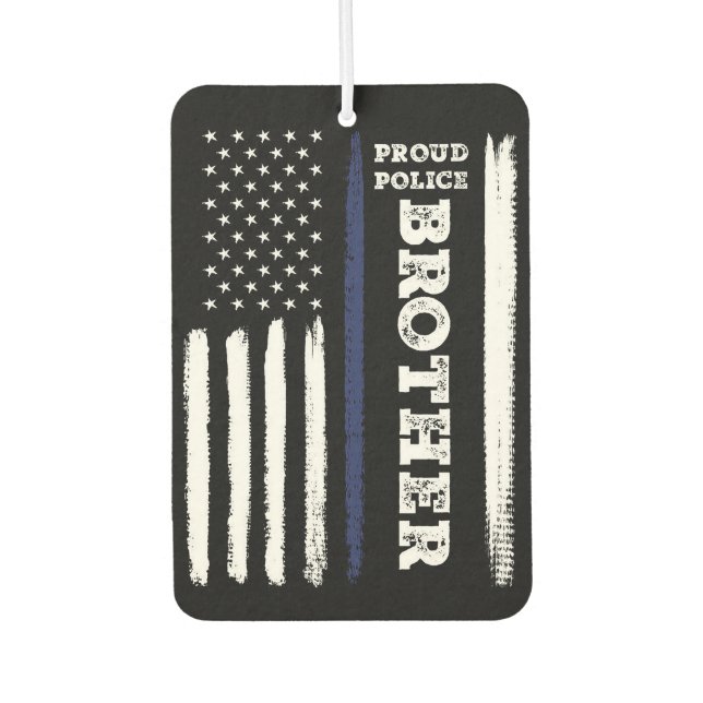 Proud Police Brother Autolufterfrischer (Vorderseite)