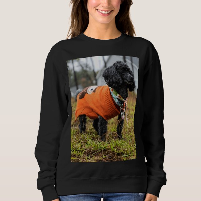 Proud Poodle Sweatshirt (Vorderseite)
