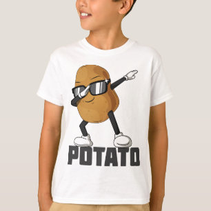 Proud Potato Dabbing Tragen einer Sonnenbrille Gro T-Shirt