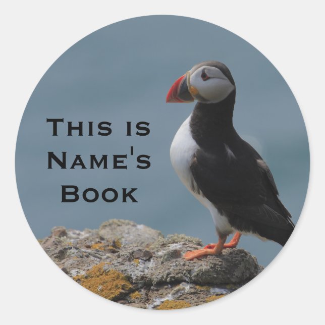 Proud Puffin Sticker (Vorderseite)