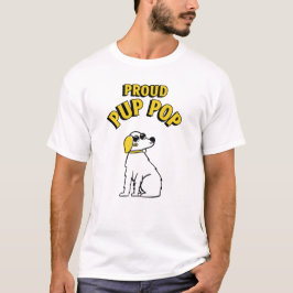 "Proud Pup Pop", Hunde-Tag T-Shirt