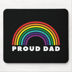 Proud Rainbow Vater Mousepad