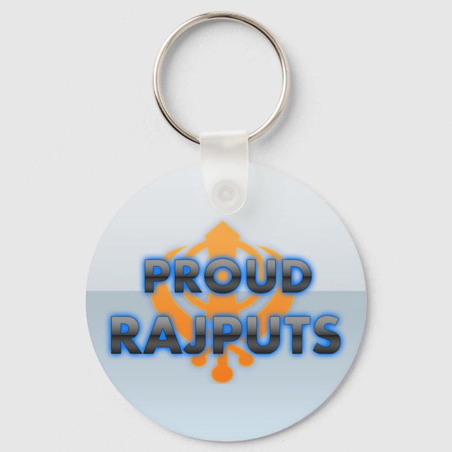 Proud Rajput, Rajput Stolz Schlüsselanhänger (Vorderseite)