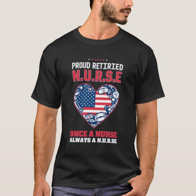 Proud Remüde Nurse T - Shirt (Vorderseite)