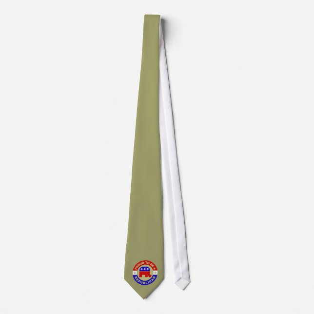Proud Republikaner Krawatte (Vorderseite)