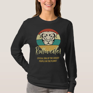 Proud Rottweiler Eigentümer Rottweiler Puppy Lover T-Shirt