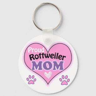 Proud Rottweiler Mama Schlüsselanhänger