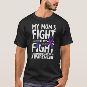 Proud Rover Niedlich Ribbon Rheumatoide Arthritis T-Shirt