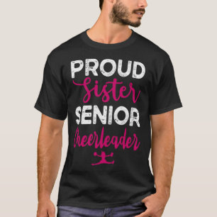 Proud Schwester Cheerleader Cheerleader T-Shirt