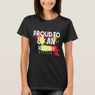 Proud Secretary Citizen Profession T-Shirt