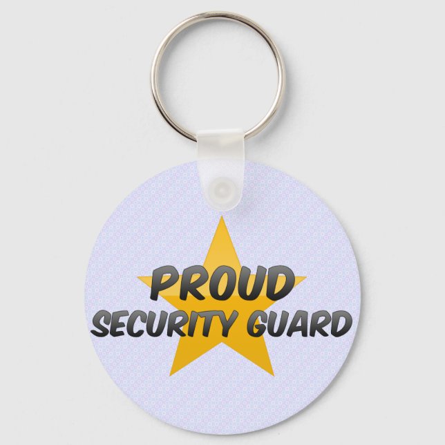 Proud Security Guard Schlüsselanhänger (Vorderseite)