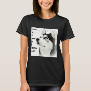 Proud Siberian Husky T-Shirt