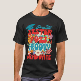 Proud SISTER einer Klasse von 2023 Graduate Retro T-Shirt