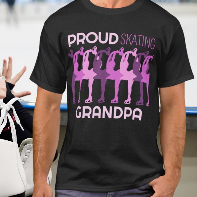 Proud Skaten Grandpa T - Shirt (Von Creator hochgeladen)