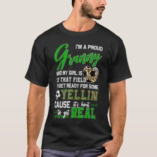 Proud Soccer Granny Soccer Familie Matching T-Shirt