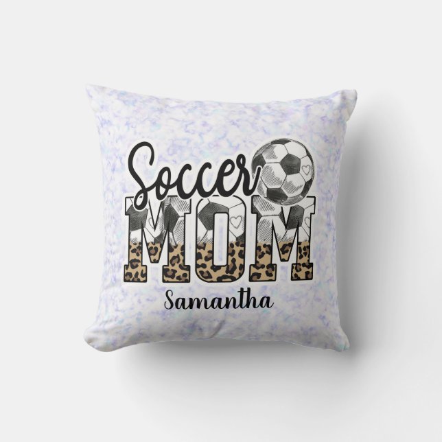 Proud Soccer Mama - Sideline Champion Kissen (Vorderseite)
