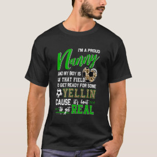 Proud Soccer Nanny Soccer Family Match 1 T-Shirt