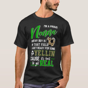 Proud Soccer Nonna Fußball Familie Match 1 T-Shirt