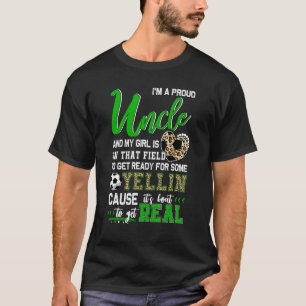 Proud Soccer Uncle Soccer Family Matching T-Shirt