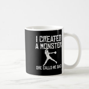 Proud Softll Vater - Ich habe ein Monster entworfe Kaffeetasse