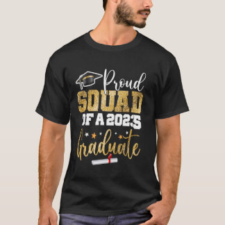 Proud Squad der Klasse 2025 Graduate Senior Gra T-Shirt