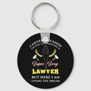 Proud Super Lawyer Lady Schlüsselanhänger