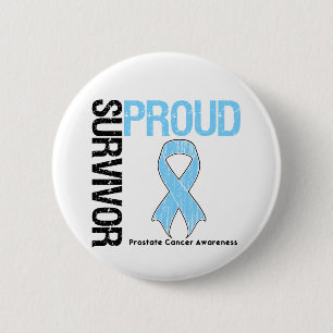 Proud Survivor - Prostatakrebs Button