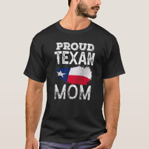 Proud Texan Mama Patriotic Texas Pride Niedlich Mo T-Shirt