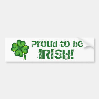 Proud to be Irish! Autoaufkleber