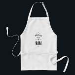 Proud to be mama schürze<br><div class="desc">The moms t-shirt proud and happy to be!
Those who adore their children and talk about them with love and pride.</div>