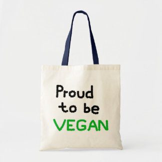 Proud to be Vegan Tragetasche