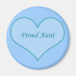 Proud Tunt Magnet, blau Magnet