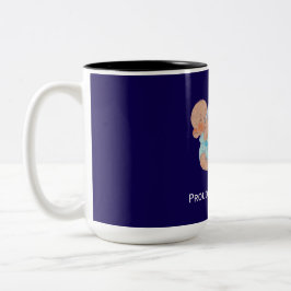 Proud Twin Grand Zweifarbige Tasse