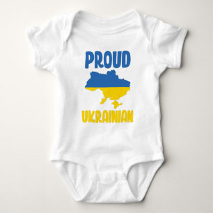 Proud Ukrainian Baby Bodysuit Strampler