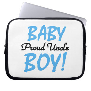 Proud Uncle Baby Boy Geschenke Laptopschutzhülle