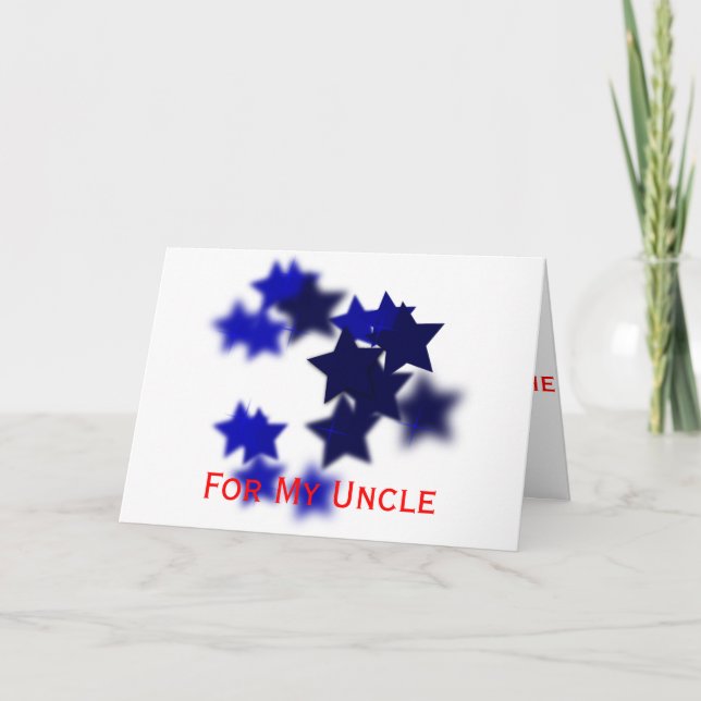 Proud Uncle Karte (Vorderseite)