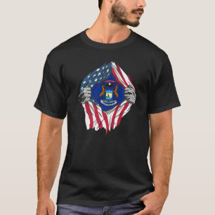 Proud Usa Zuhause Country Patriotic Zuhause State T-Shirt