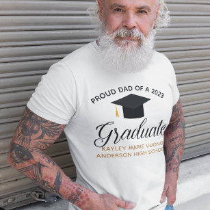 Proud Vater Abschluss Class of 2021 Individuelle N T-Shirt